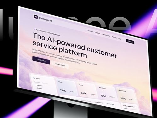 Fluence AI – SaaS & AI Startup Template