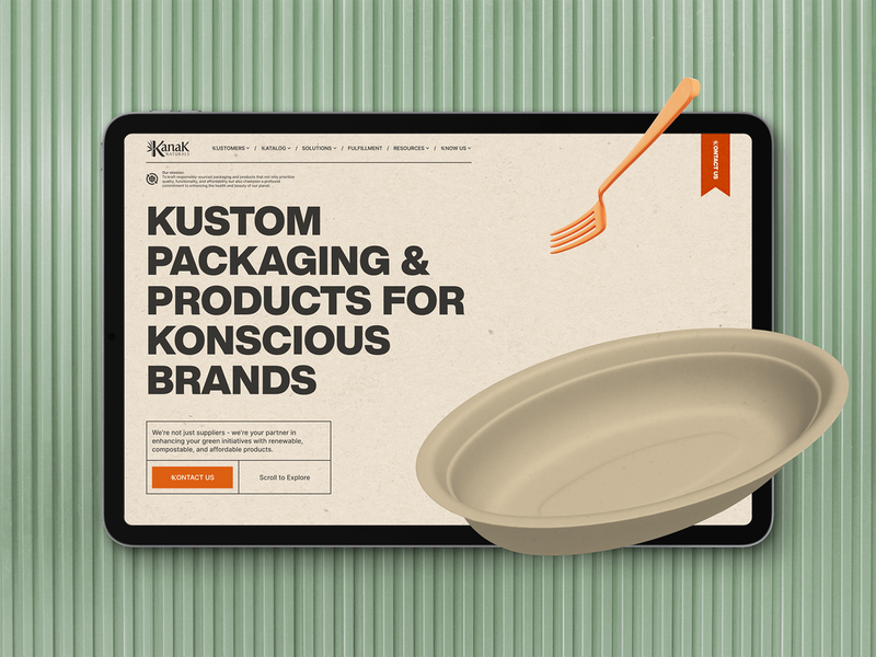 Kanak Naturals - Awwwards SOTD