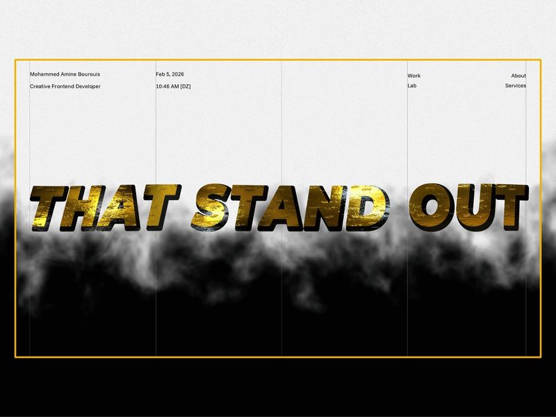 Creative Developer Portfolio