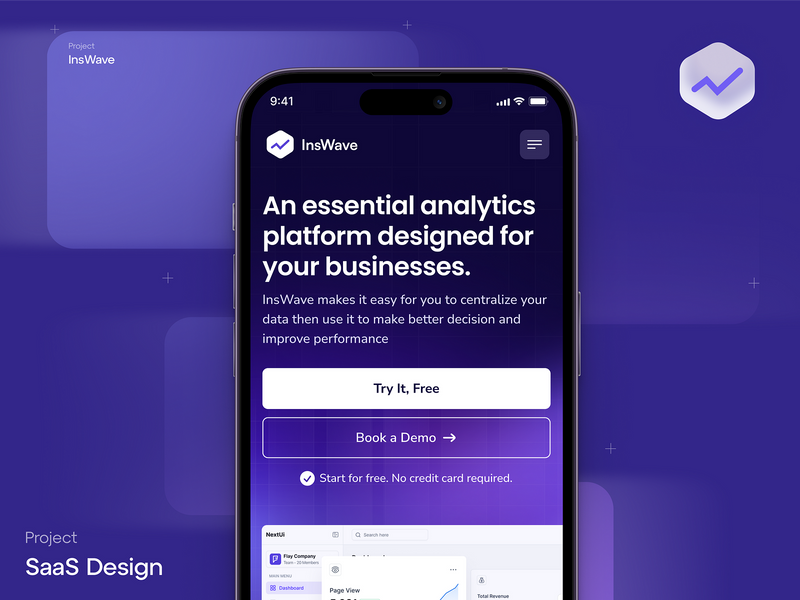 SaaS Brand Identity in Action – Mobile UI & Outdoor Campaign by Vislume - ​UI/UX Design Agency