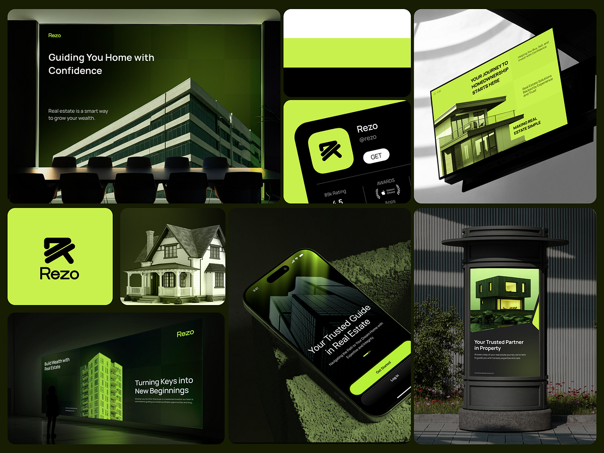 Rezo – Real Estate Brand Identity
