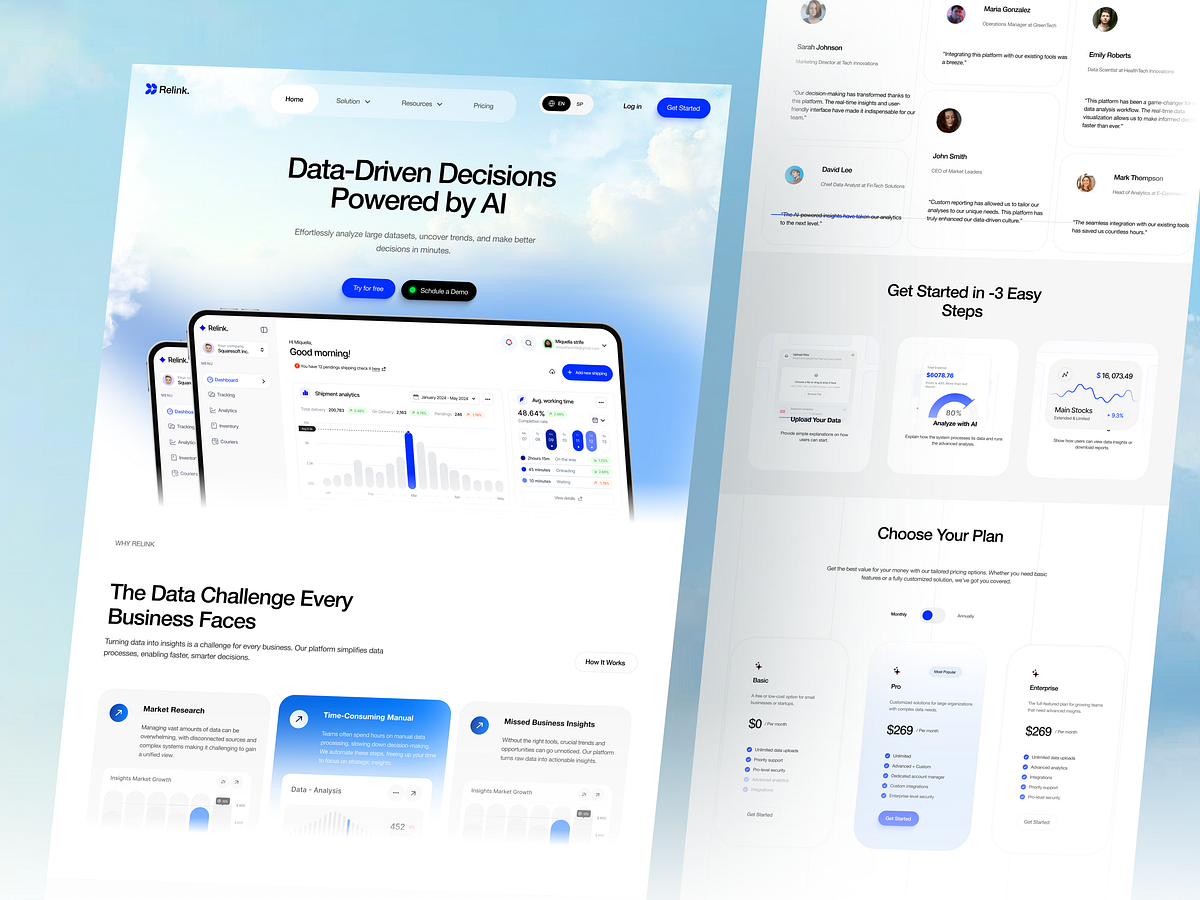 Solar Energy Website UI – Solence Image 3
