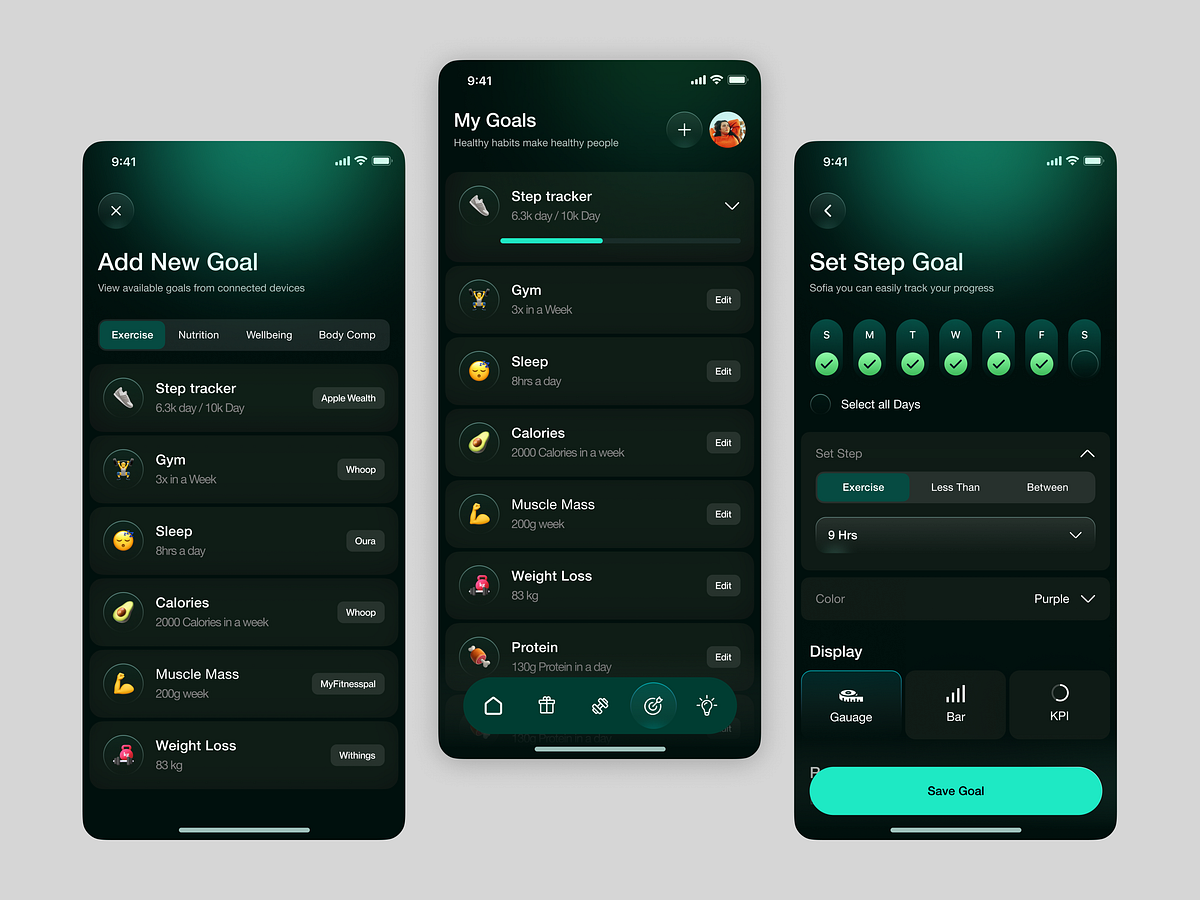 Health Tracker Mobile App