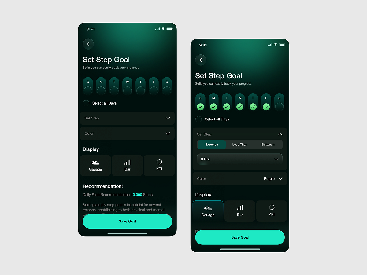 Health Tracker Mobile App Image 1