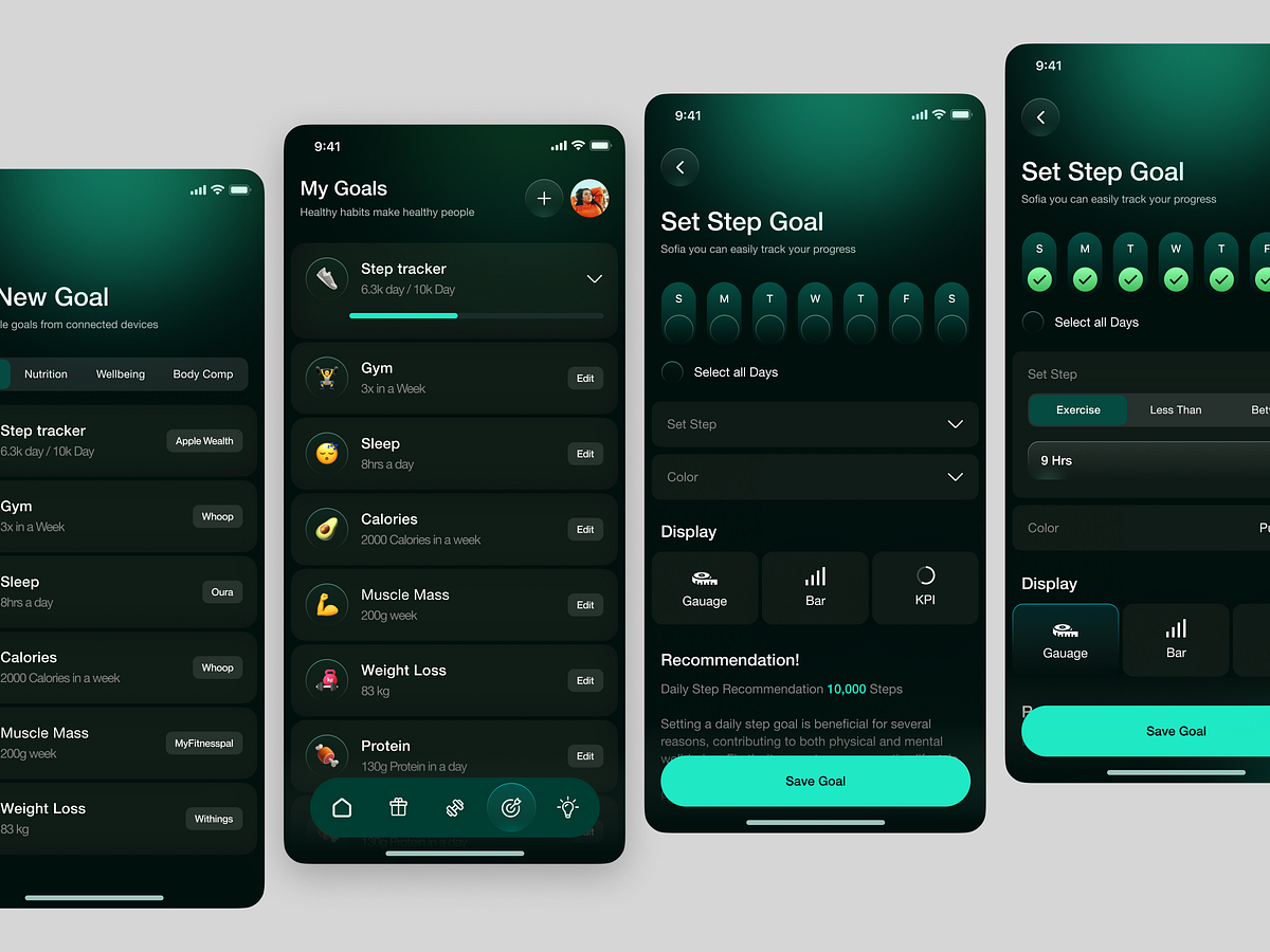 Health Tracker Mobile App Image 2