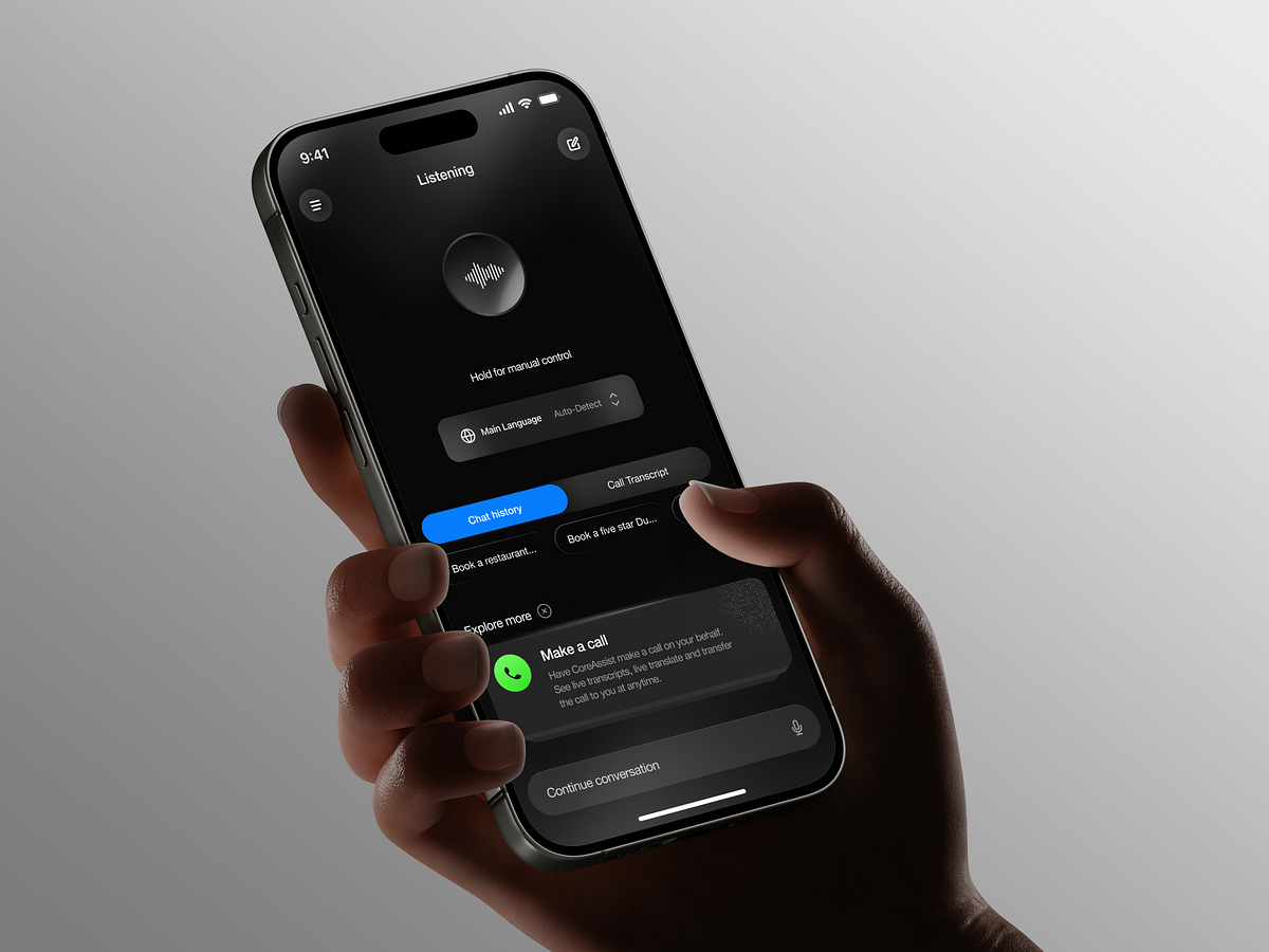 CoreAssist - AI-Powered Smart Call & Booking Assistant Image 0