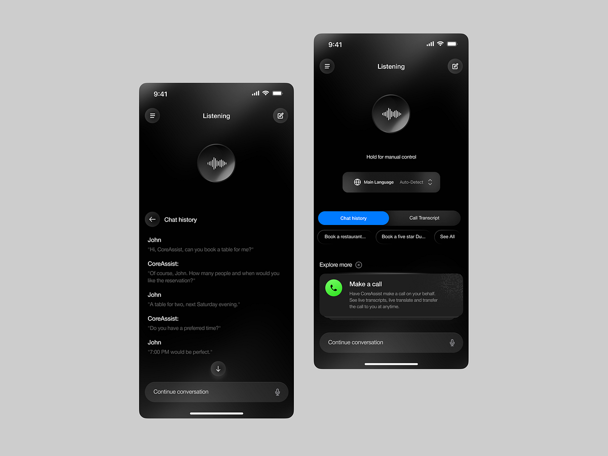 CoreAssist - AI-Powered Smart Call & Booking Assistant Image 1