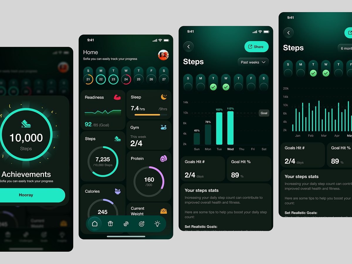 Fitness and Health Monitoring App Image 0
