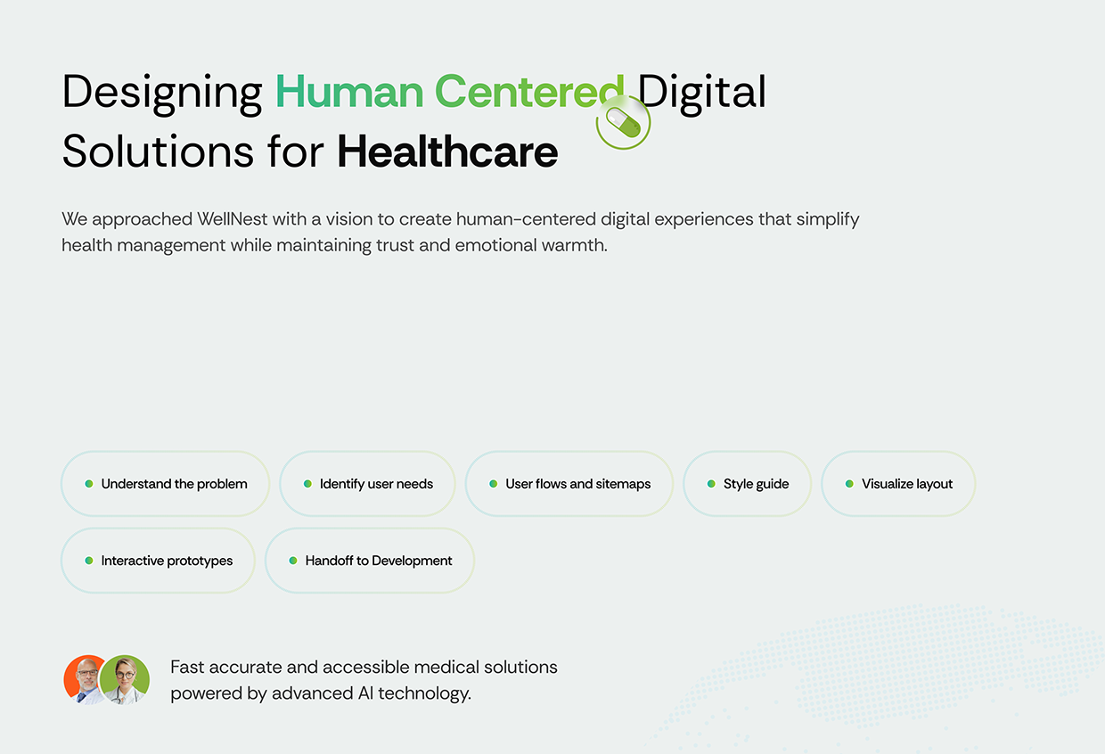 Wellnest Healthcare UI UX - Mobile App  Image 0
