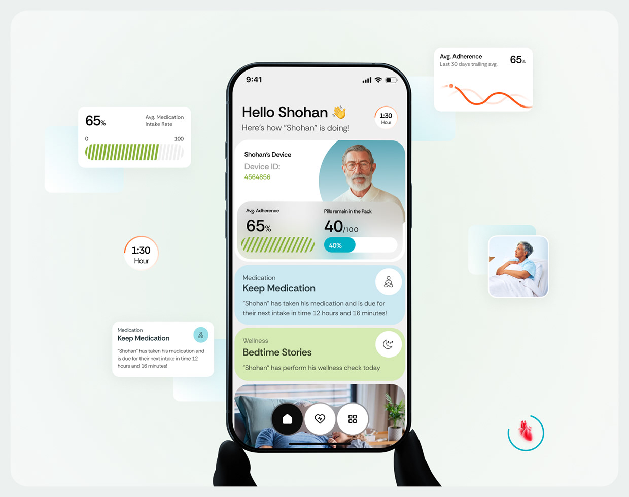 Wellnest Healthcare UI UX - Mobile App  Image 2