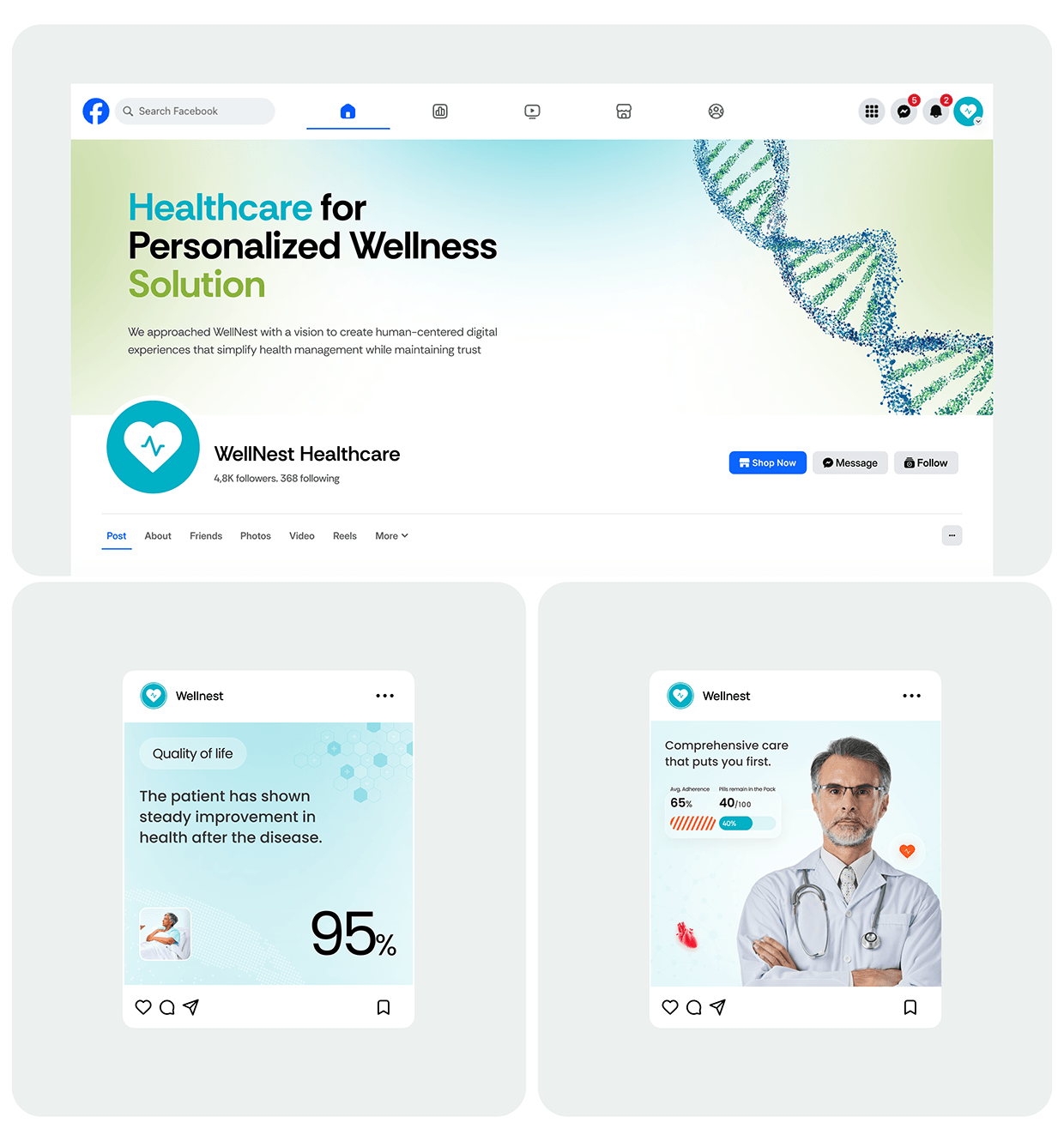 Wellnest Healthcare UI UX - Mobile App  Image 24