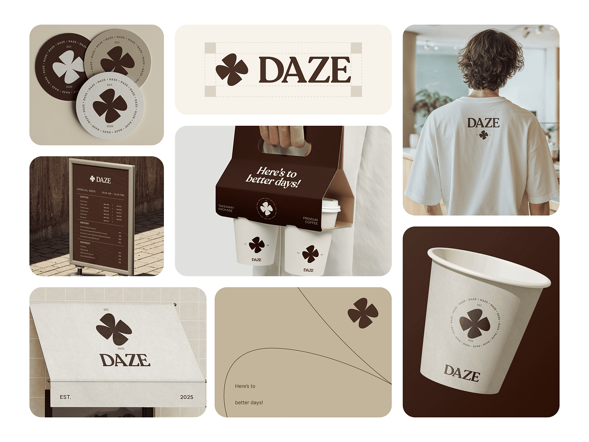 Daze - Coffee Brand Identity