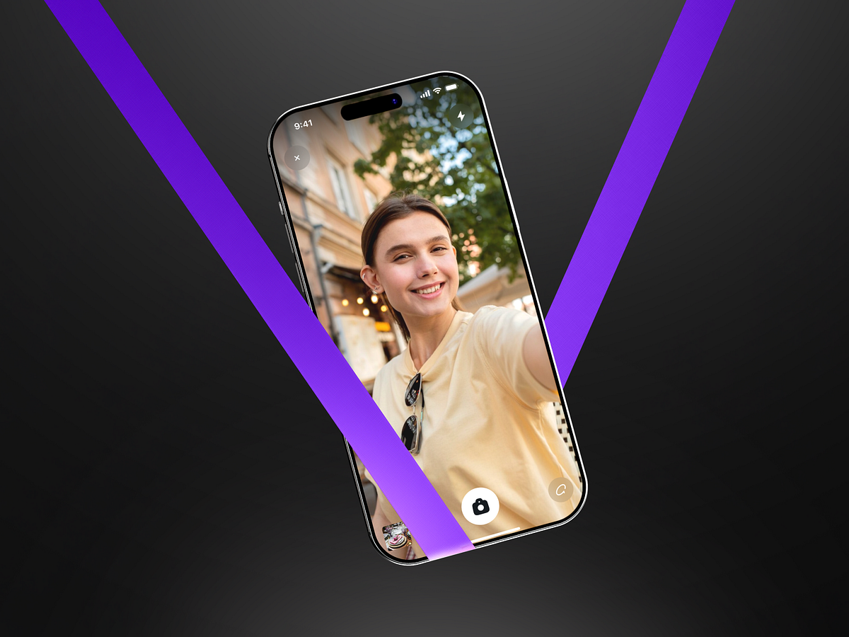  AI-Powered Social Media App – Message Screen