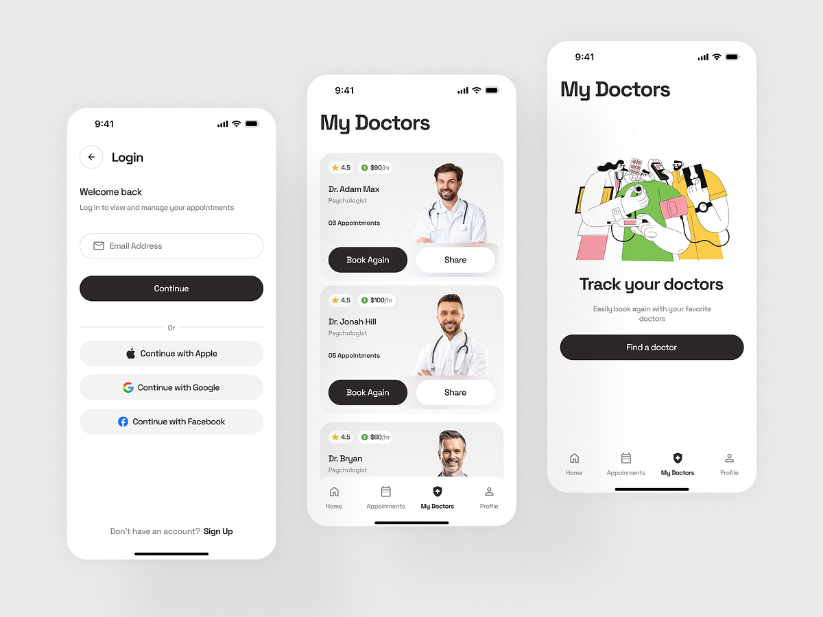 Doctor Booking App | Mobile app Image 0