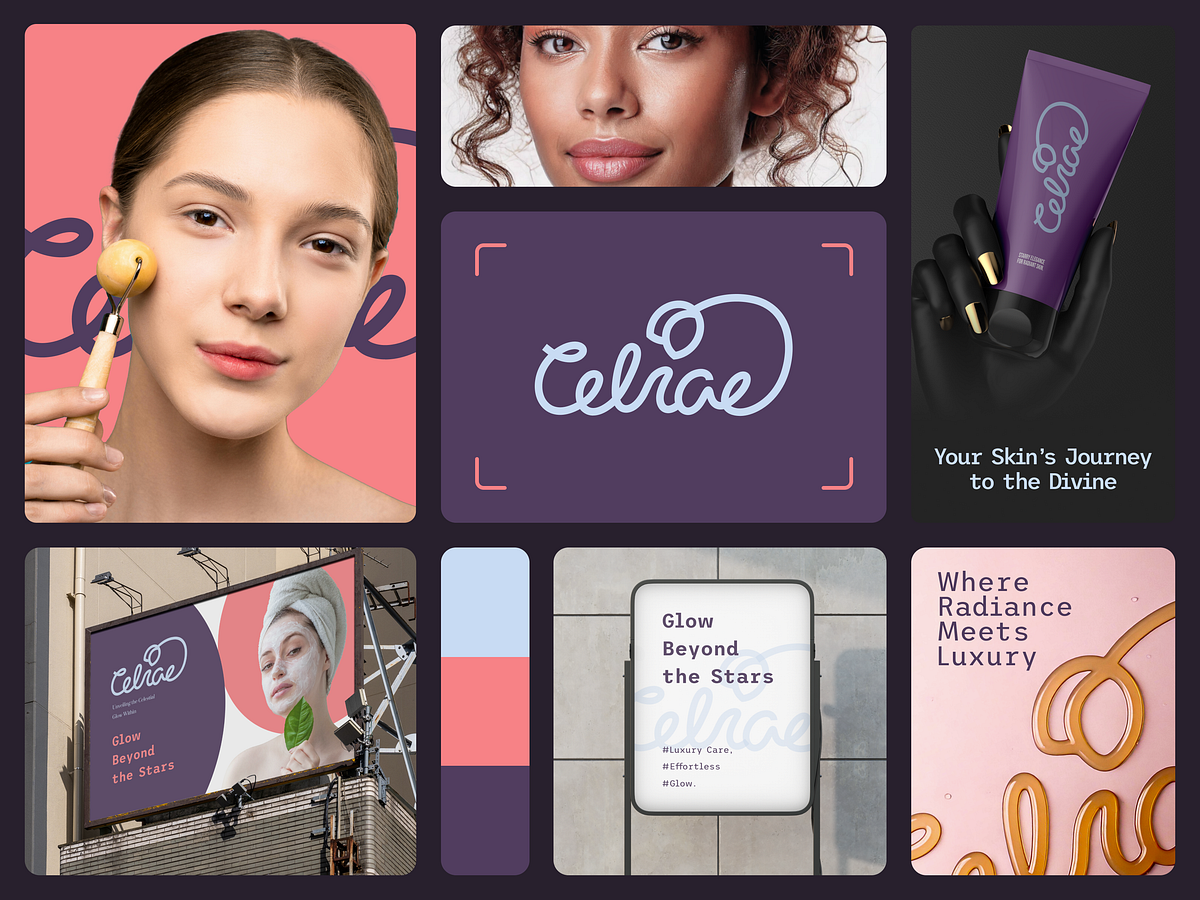 Celrae — A Luxury Skincare Brand Design 