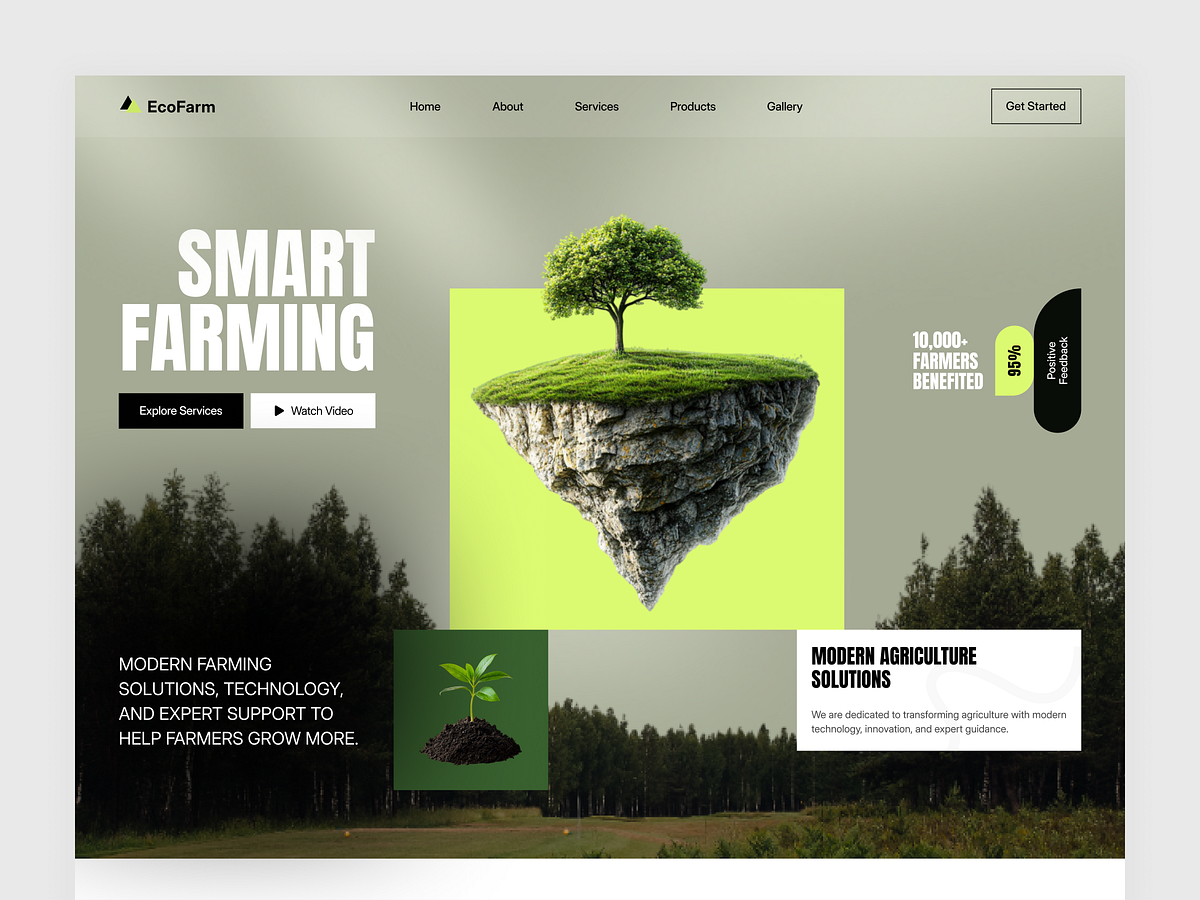Smart Farming Website Image 0