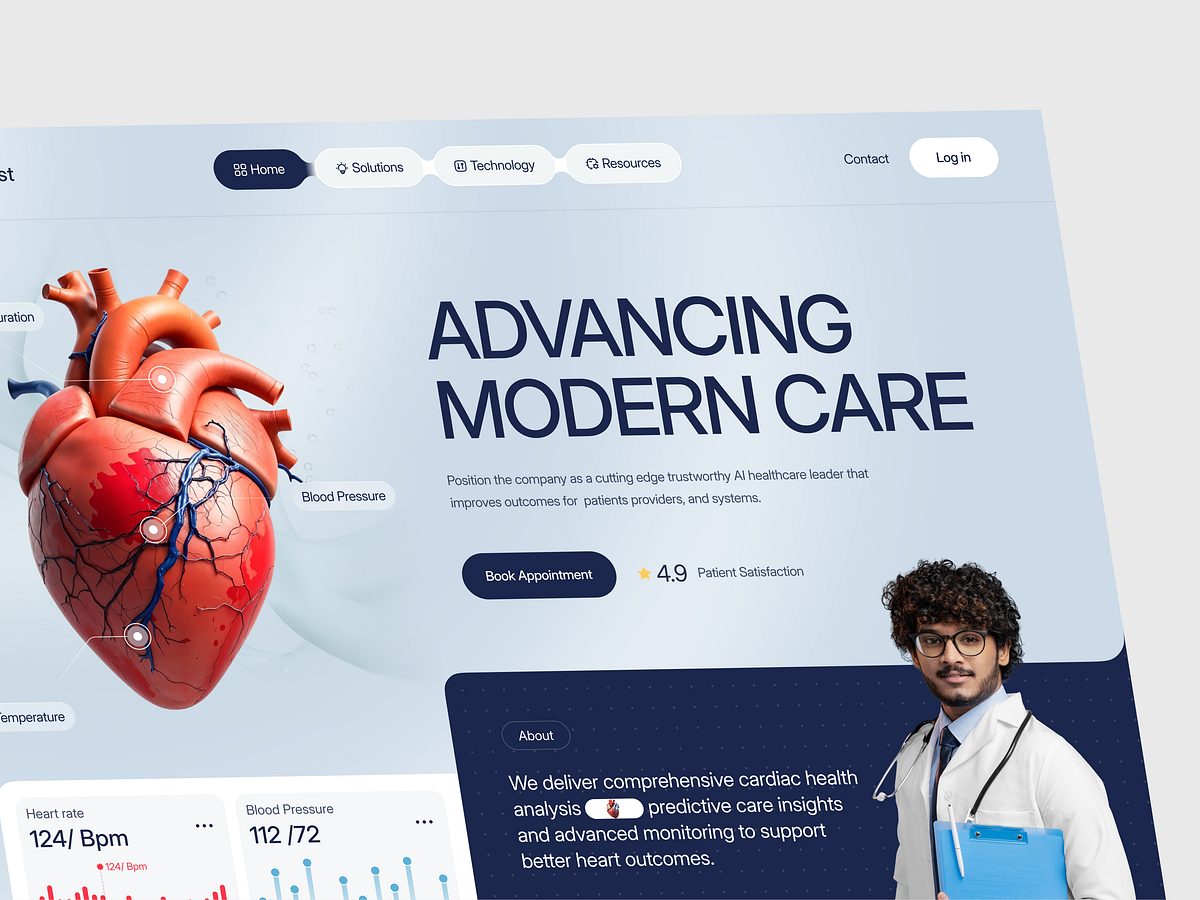 Healthcare Web Design Image 1