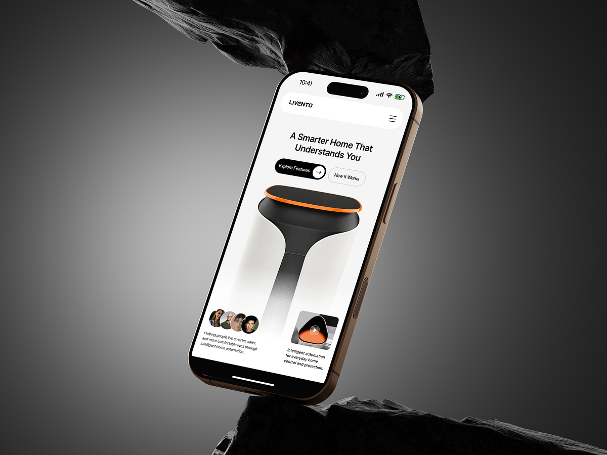 Responsive Home Website Design |  Automation Platform Concept Image 0