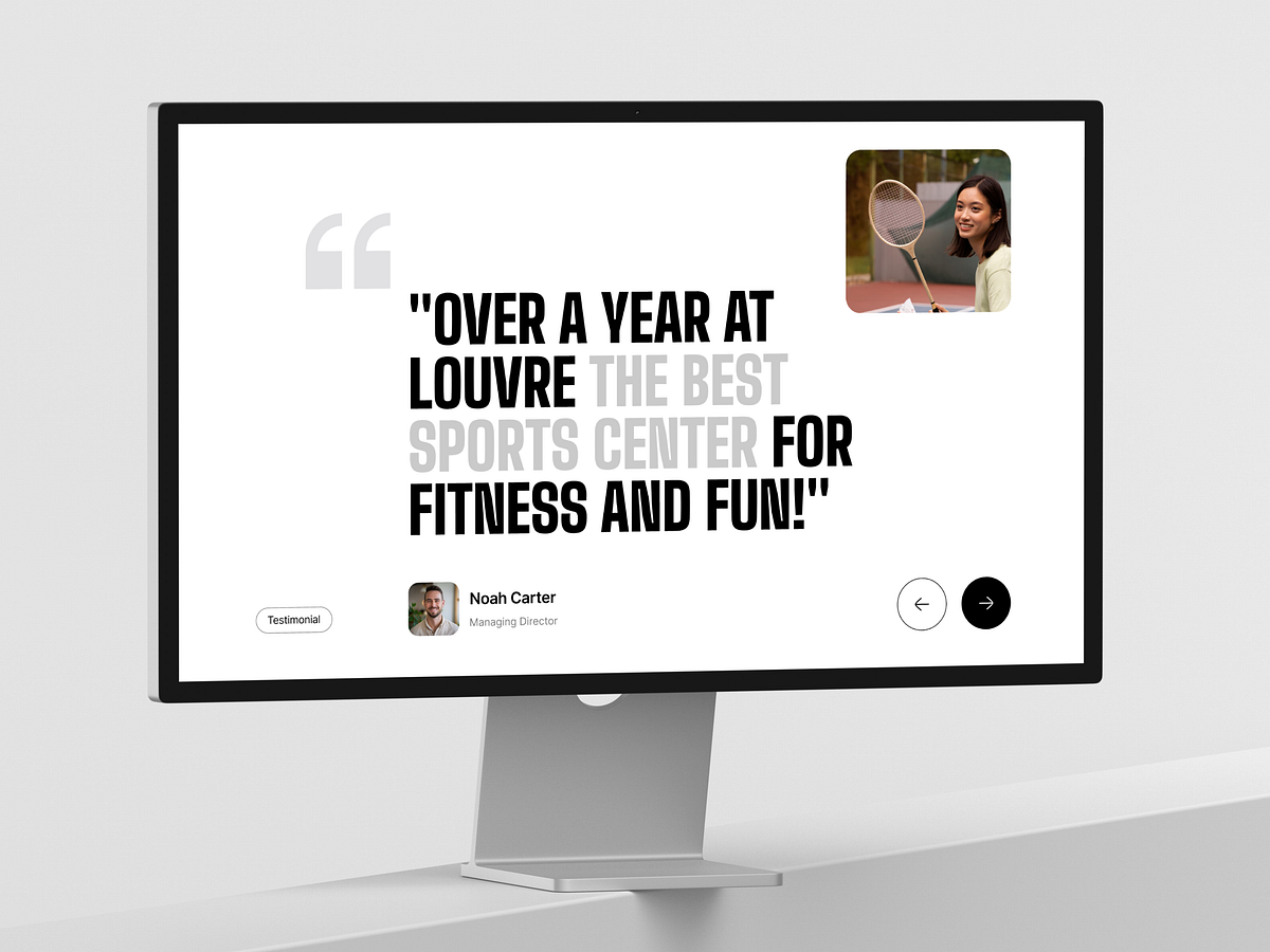 Runova - Sports Training Website Design Image 2