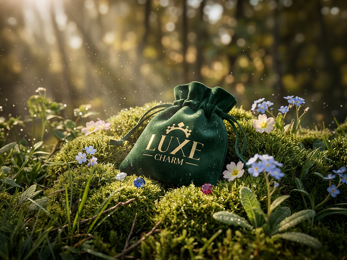 Luxe Charm Jewelry Branding & Packaging Design Image 2