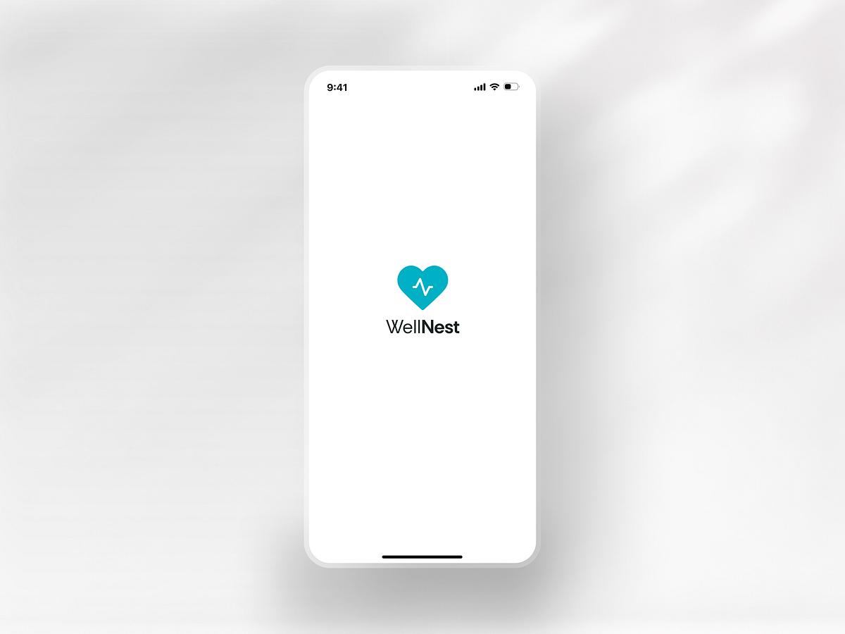 WellNest Health Tracking Dashboard UI Design Image 0