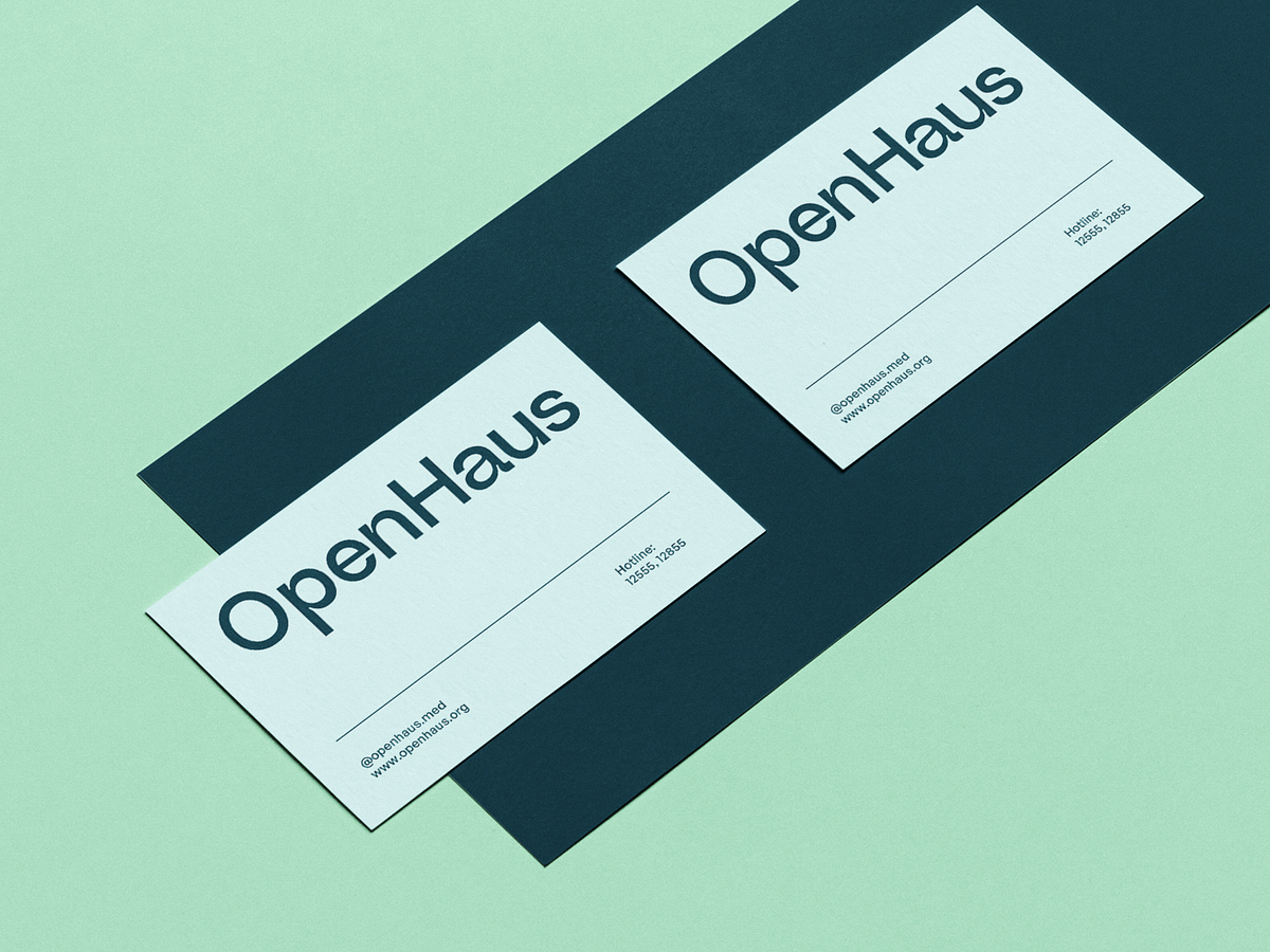 OpenHaus – Healthcare Brand Identity & Visual System Image 0