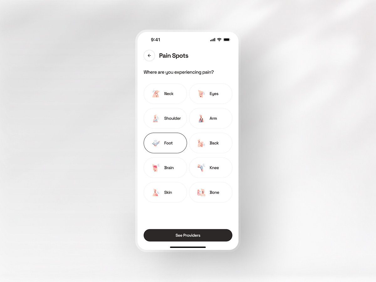 Healthcare Mobile App UI – Doctor Appointment & Medical Booking Experience Image 2