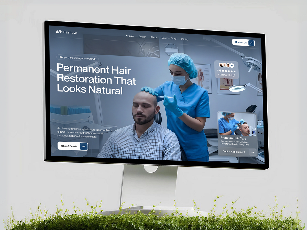 Designing Trust in Hair Restoration Image 1