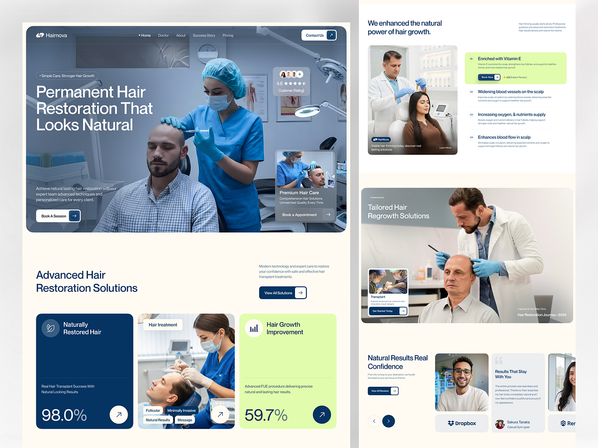 Designing Trust in Hair Restoration Image 2