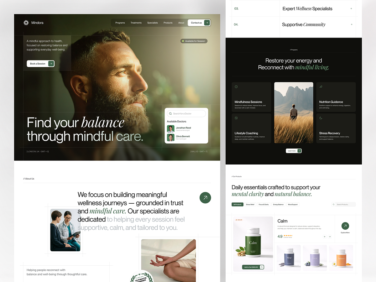 Modern Medical Website Design Image 0