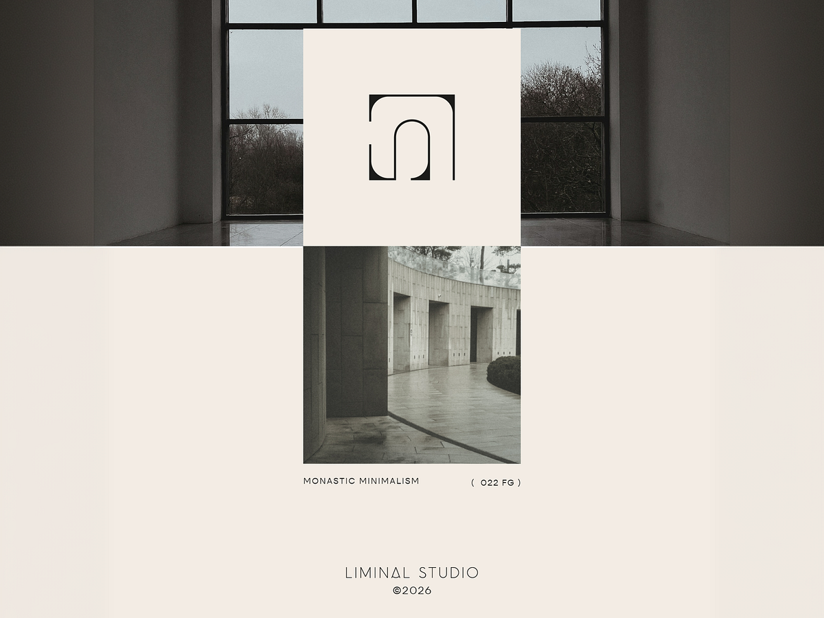 Liminal Studio - Minimal Architecture Brand Identity Image 1