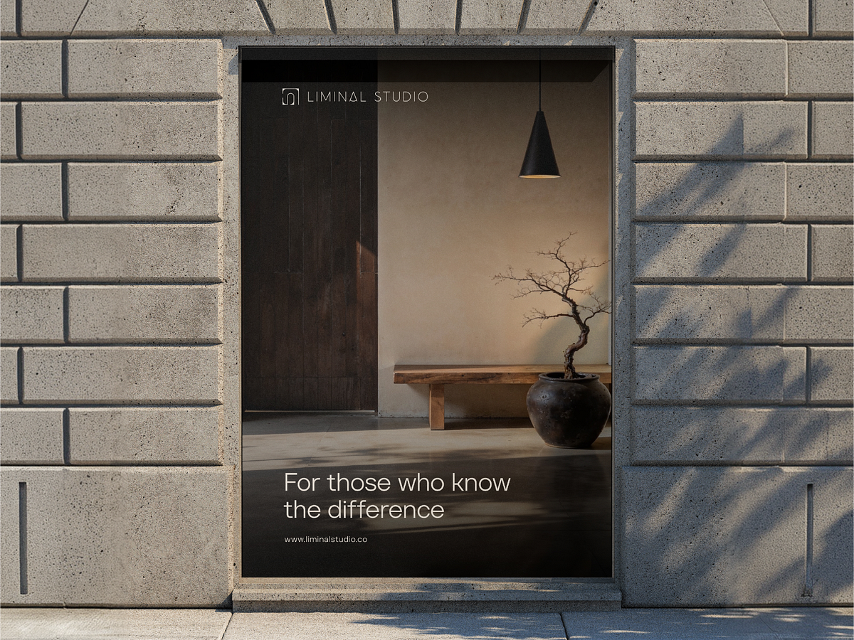 Liminal Studio - Minimal Architecture Brand Identity Image 5