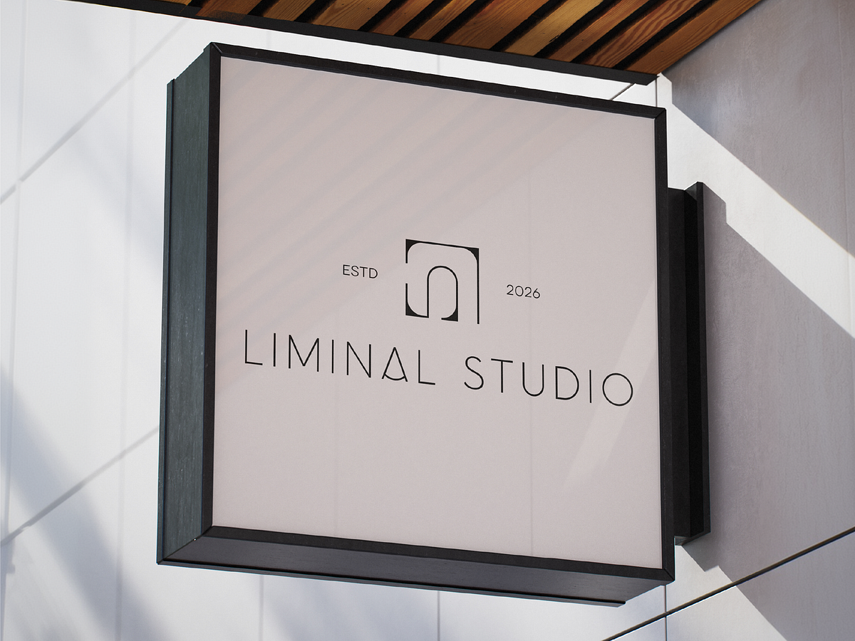 Liminal Studio - Minimal Architecture Brand Identity Image 7