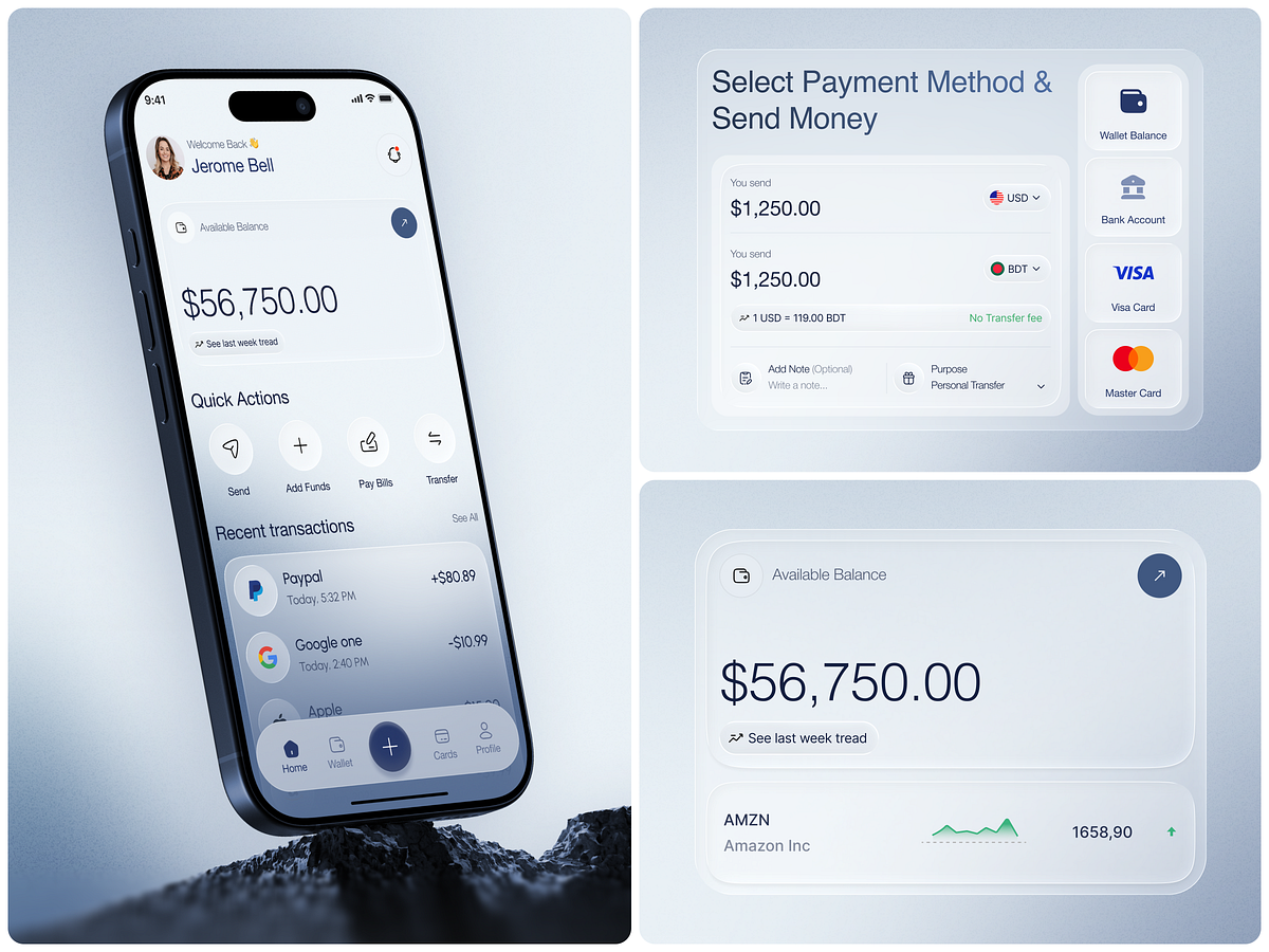 Payno- Fintech Investment App UI Design Image 0
