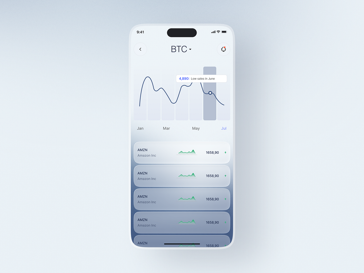 Payno- Fintech Investment App UI Design Image 3