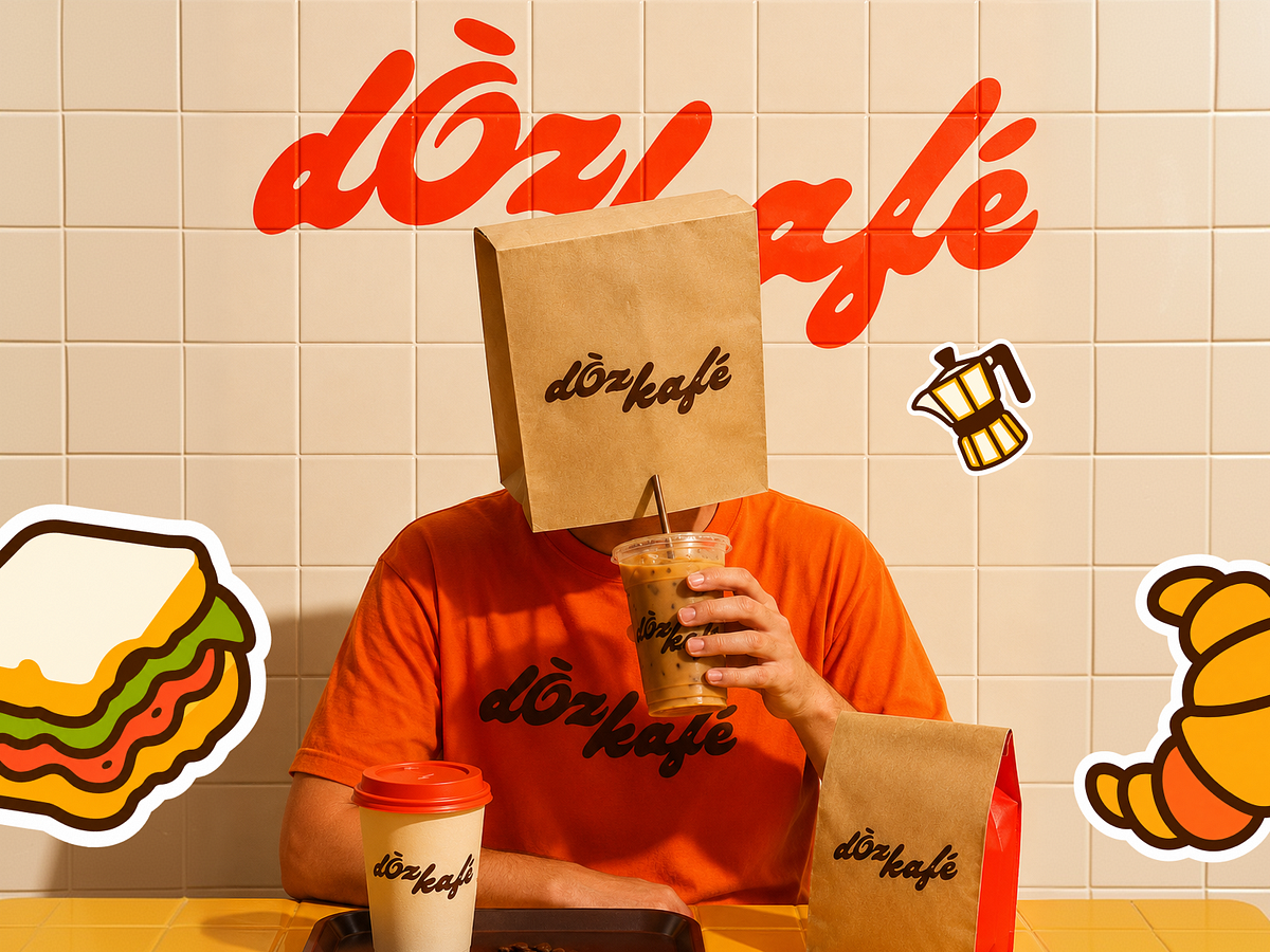 Doz Kafe - Coffee Shop Branding and Packaging Design