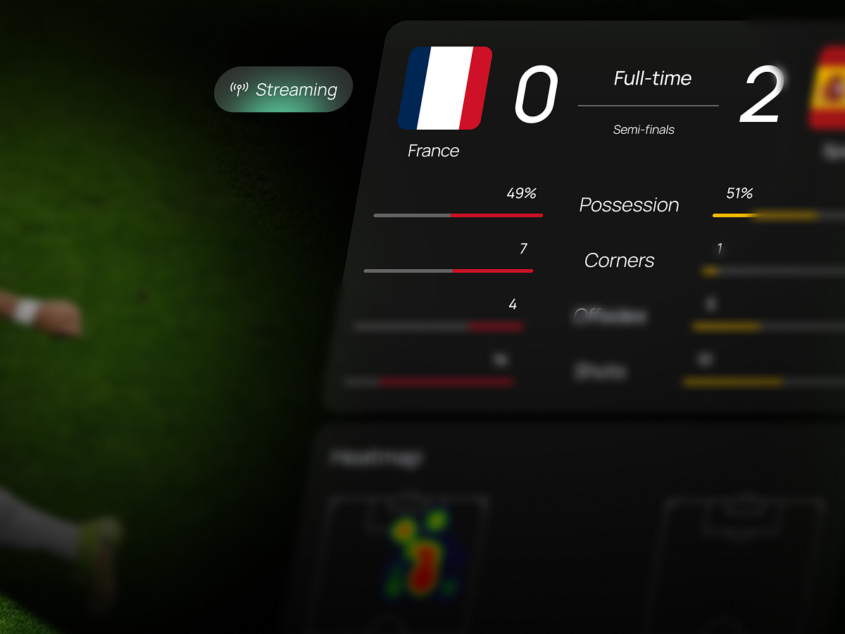 Clutch Lens — World Cup 2026 Sports Analytics Dashboard UI Image 1