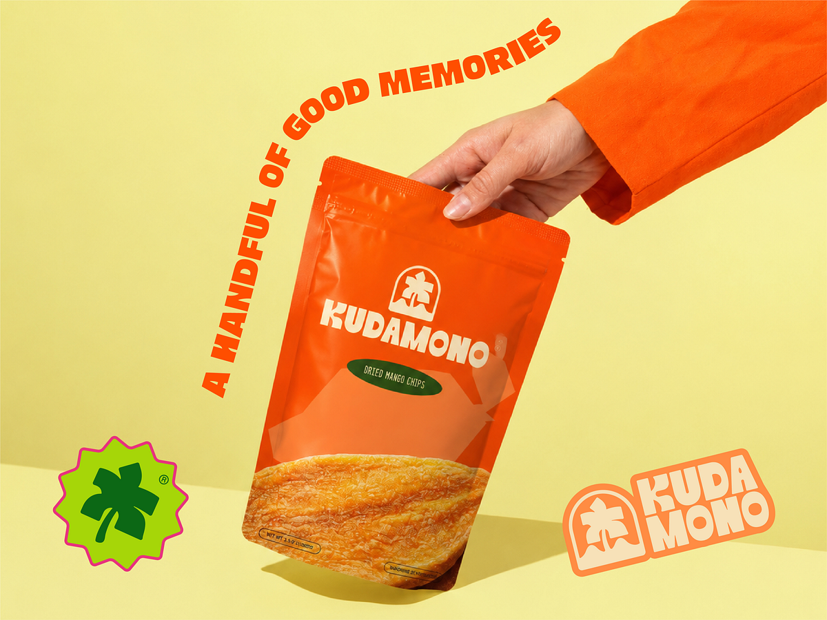 Kudamono - Fruit Snack Brand Identity & Packaging Design Image 0