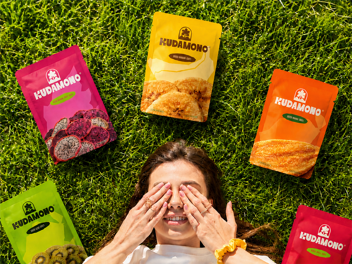 Kudamono - Fruit Snack Brand Identity & Packaging Design Image 2