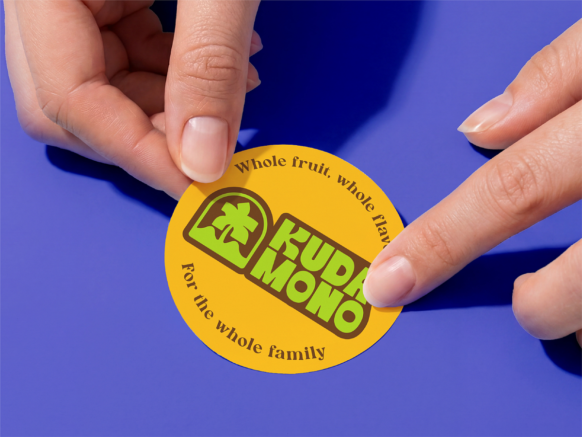 Kudamono - Fruit Snack Brand Identity & Packaging Design Image 3