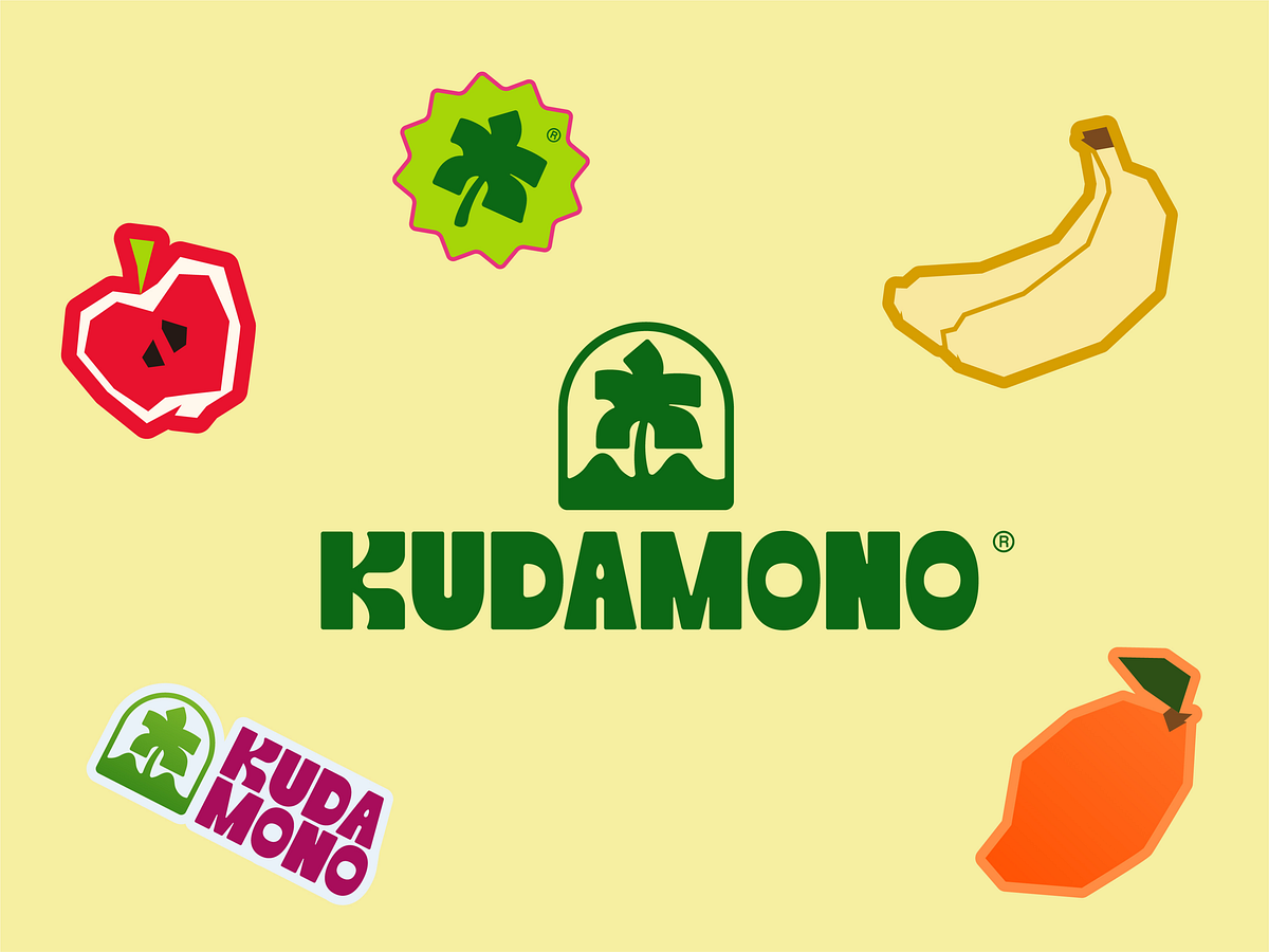Kudamono - Fruit Snack Brand Identity & Packaging Design Image 4