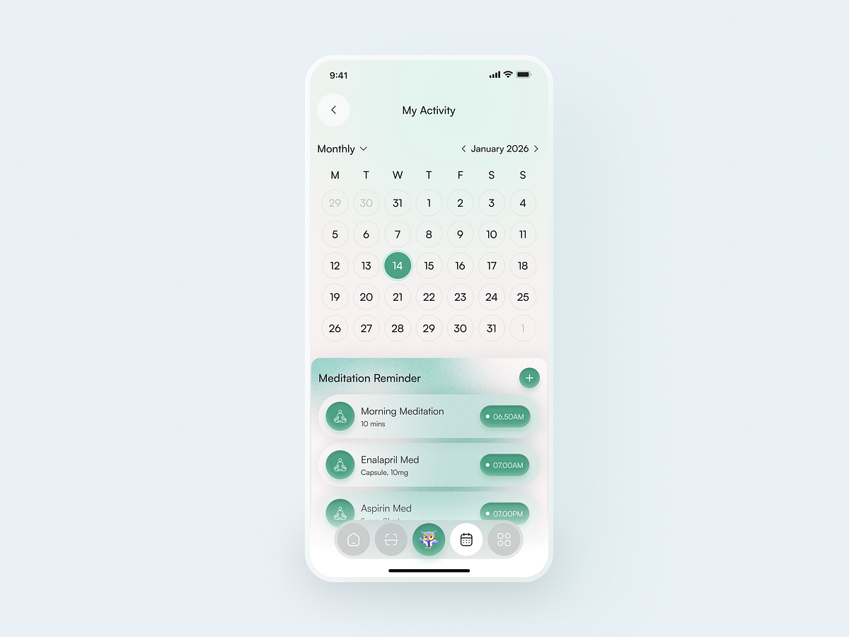 Freud - Children's Mental Health & Wellness App Design Image 2