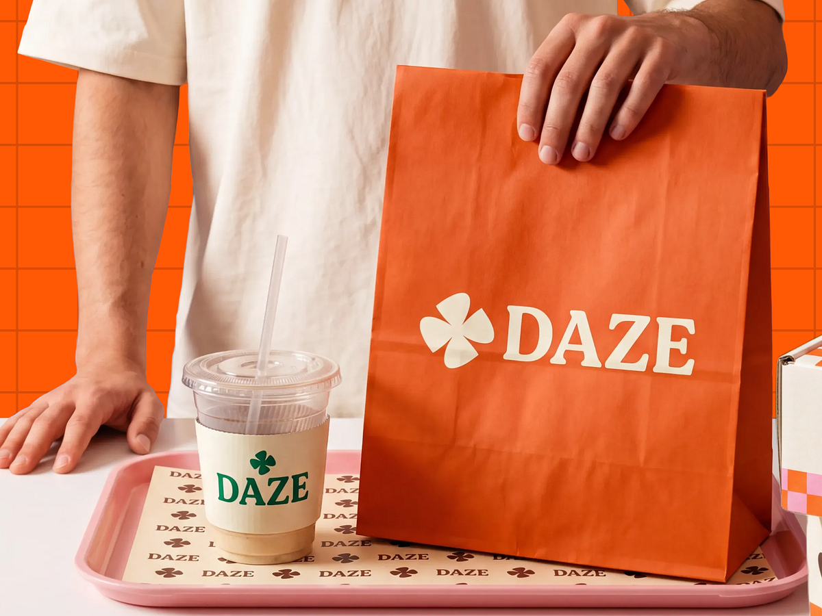 Daze — Bold Coffee Brand Identity & Packaging Design Image 4