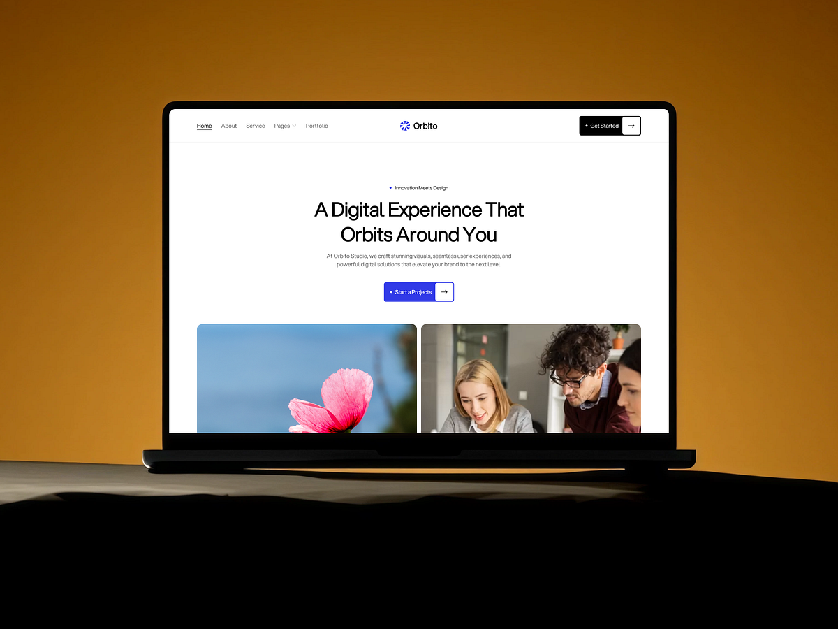 Orbito - Digital Design Agency Website Design Image 0