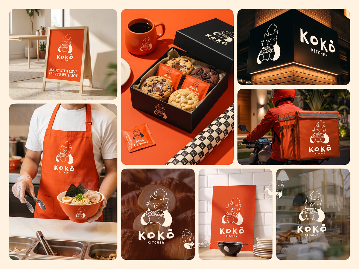 Koko Kitchen - Restaurant Brand Identity Design