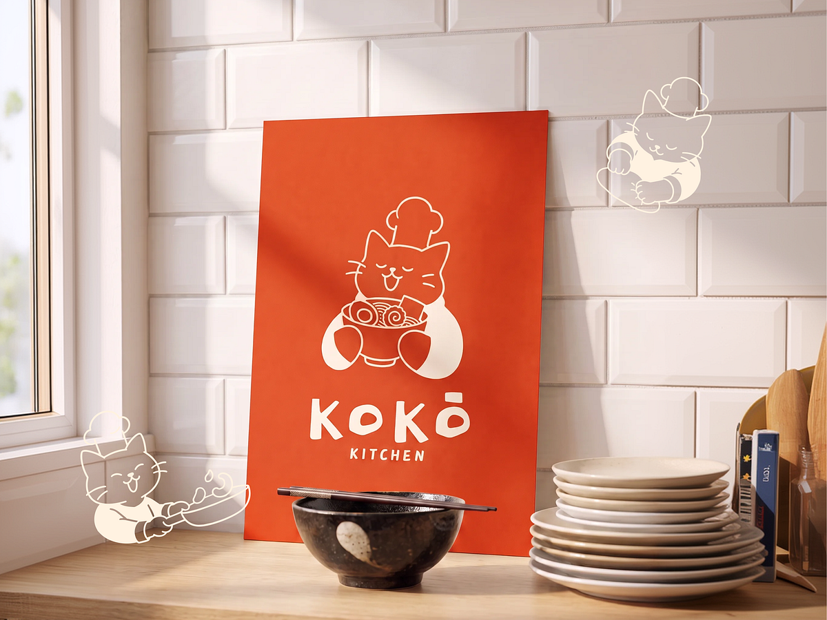 Koko Kitchen - Restaurant Brand Identity Design Image 1