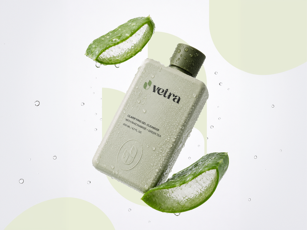 Vetra - Botanical Skincare Brand Identity Design Image 0