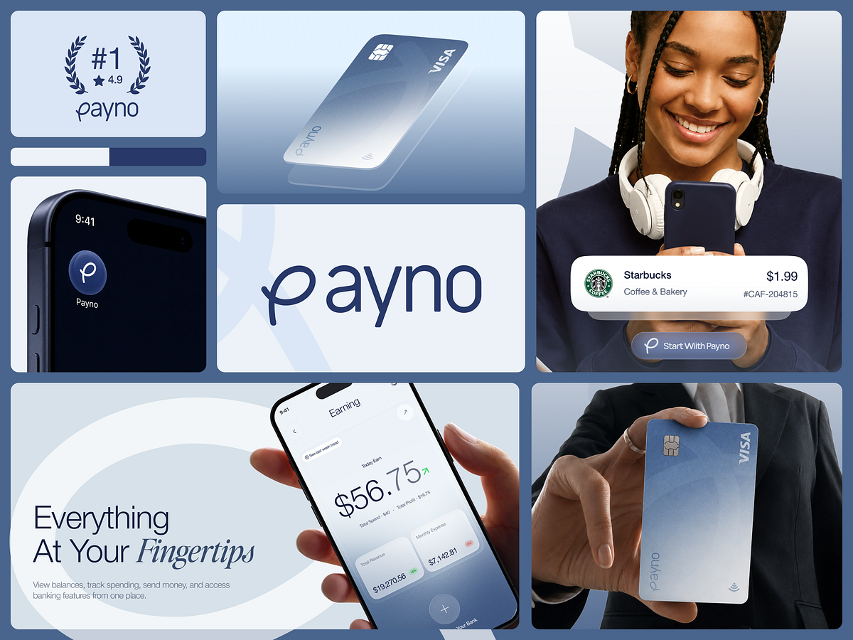 Payno - Fintech Payment App Branding Campaign