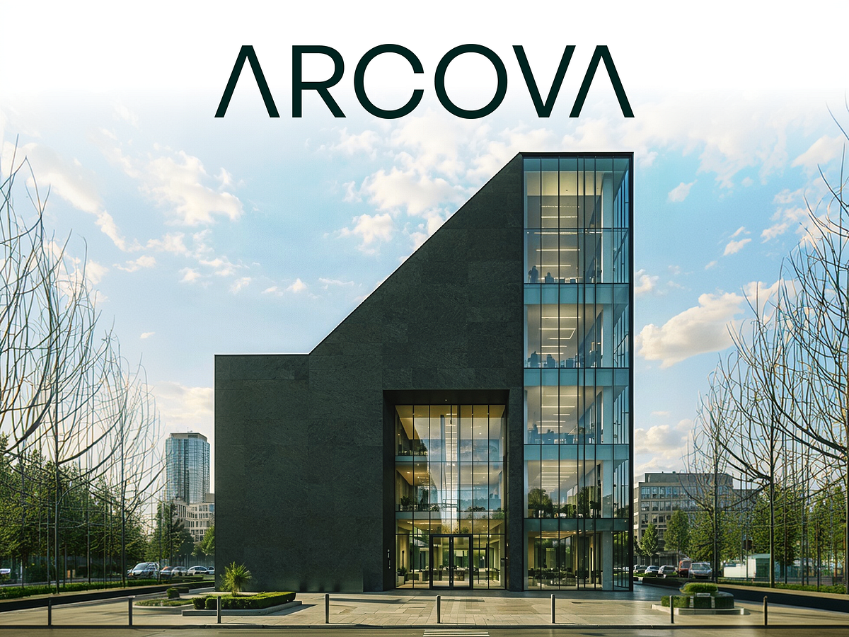 Arcova - Real Estate Brand Identity Design Image 1