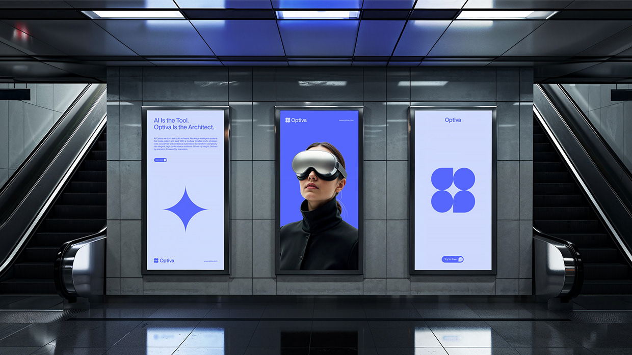 Optiva | Consultancy Firm - Logo & Brand identity Image 16